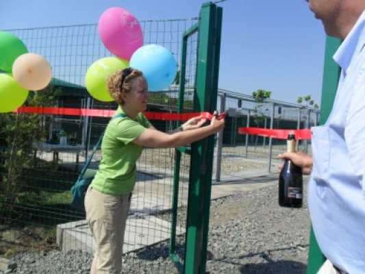 Primul adăpost din România destinat animalelor fără stăpân a fost inaugurat la Cernavodă